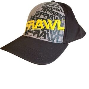 Sprawl MMA Fitted Black Hat Rare Fighting Wrestling Blokecore Grappling